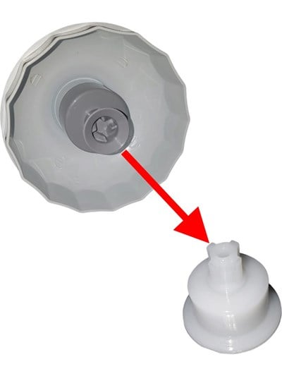 Fakir SMS 1121 Stabmixer Blender Hazne Kapağı Alt Bıçak Yuvası