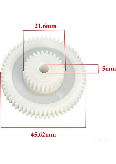King P 995 Supreme Blender Hazne Kapağında Dişli Seti Eski Tip