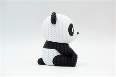 Örgü Panda - Dekoratif Figür
