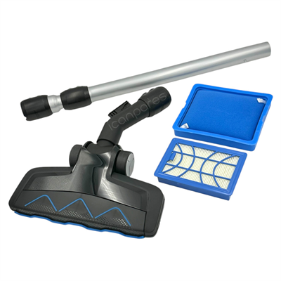 Philips Uyumlu XB7151 Marathon Daily Tri Active Advance Emici Başlık, Çelik Boru ve Hepa Filtre Seti