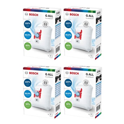 Siemens Uyumlu VZ 92E70 Süpürge Type G ALL Toz Torbası 16 Adet Kutulu