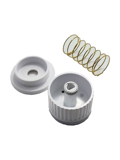 Simton Uyumlu Set Üstü Ocak Düğme Takımı Yaylı Beyaz - 4 lü Takım