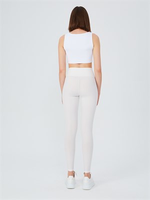 White Push Up Leggings