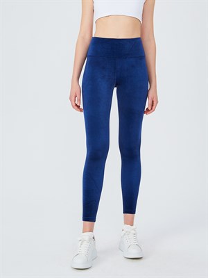 Et Tigre Toni Leggings - Ice Blue Velvet