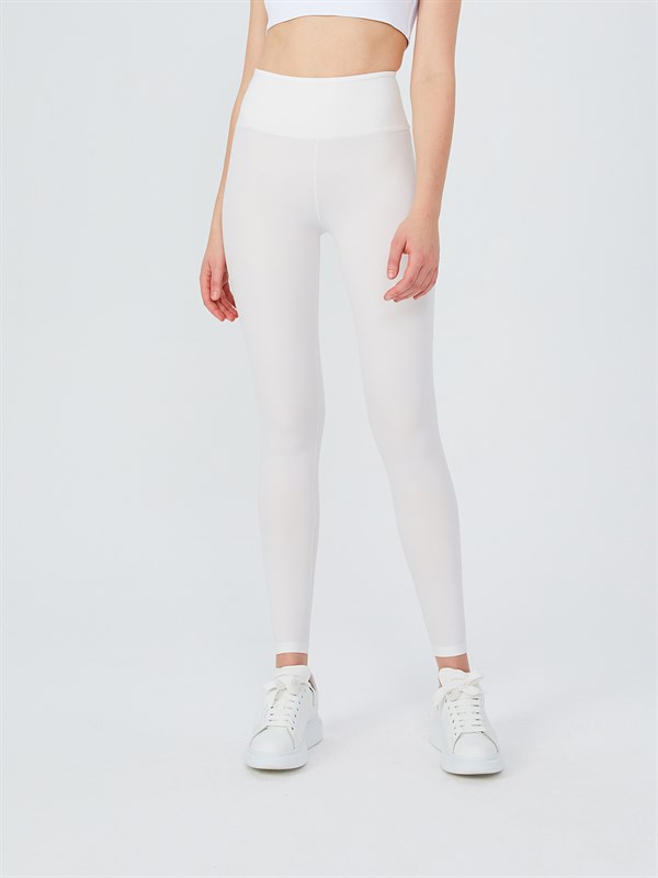 White Push Up Leggings