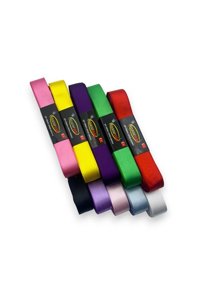 SATEN KURDELE SETİ 2CM/10MT 10 ADET (SET 1)