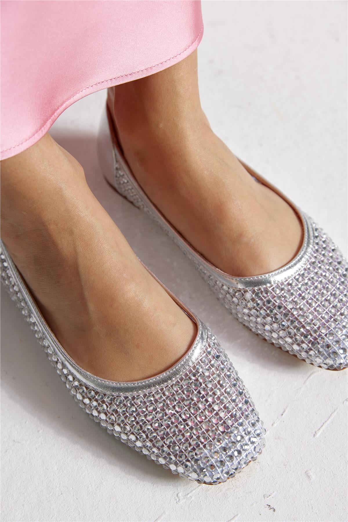 Clanton Kadın Babet Gümüş