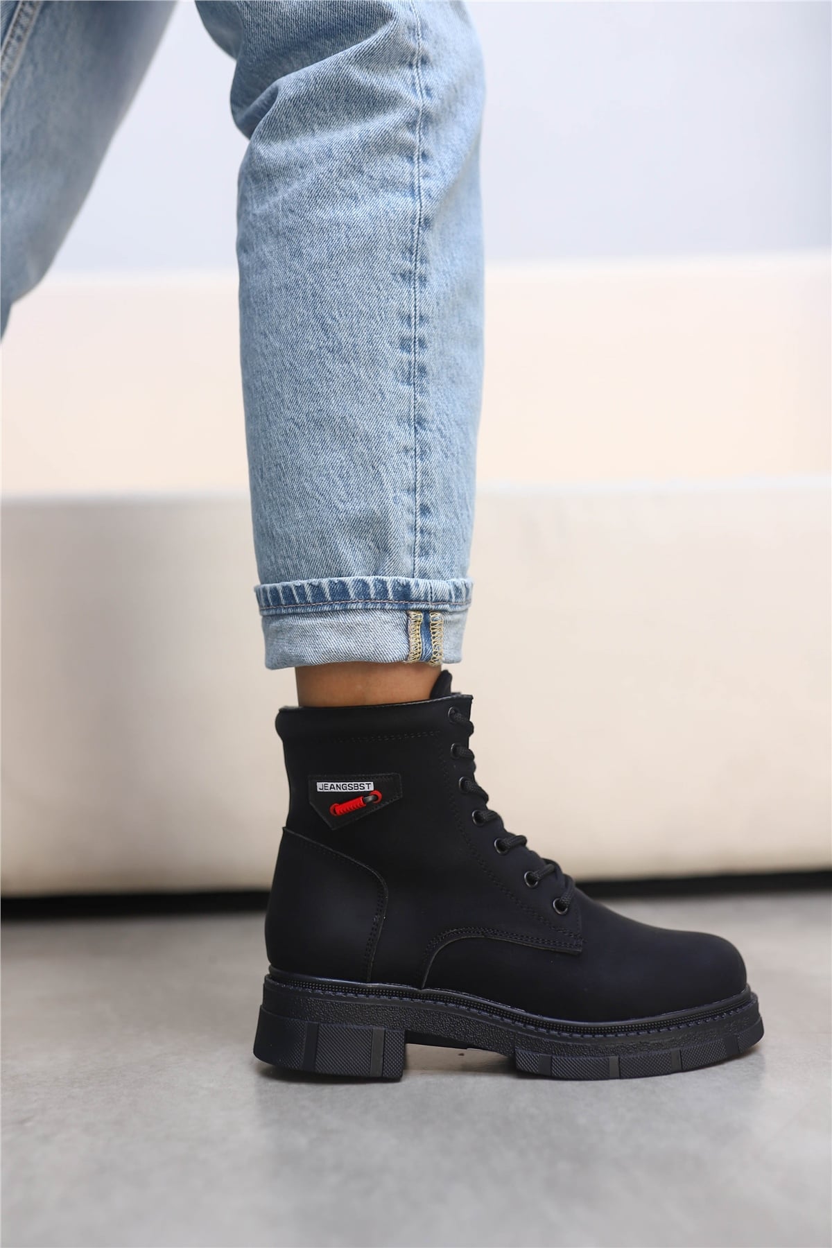 Tienda Kadın Günlük Bot Siyah