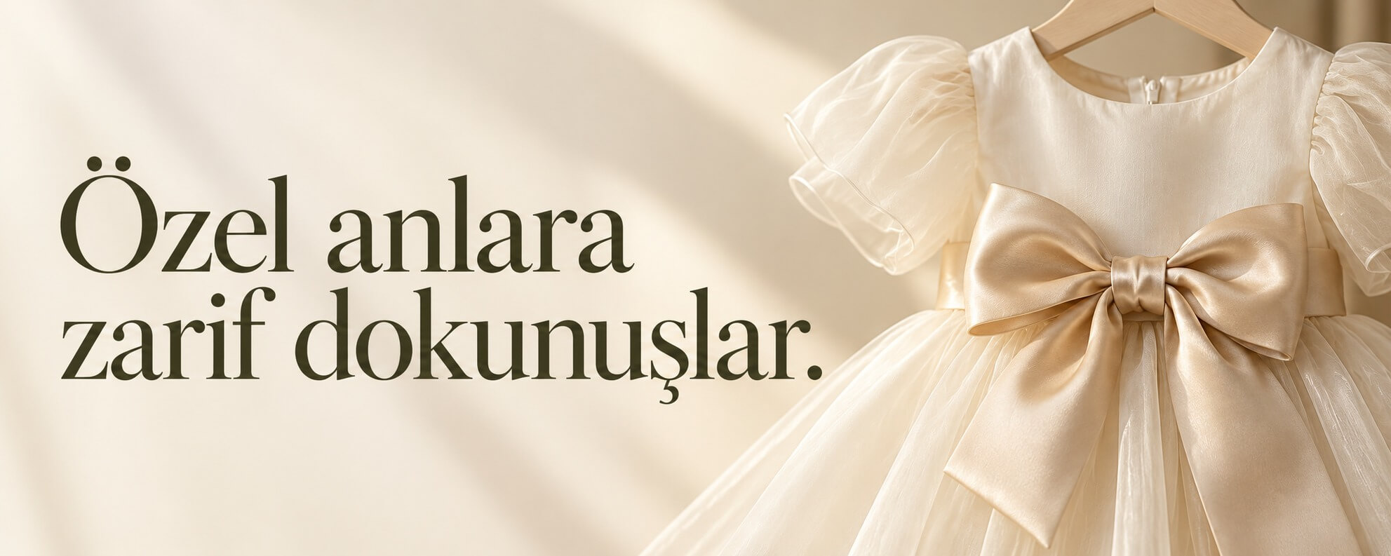 Özel anlara zarif dokunuşlar