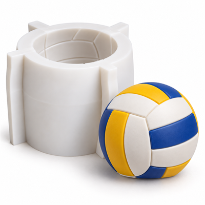 1428 -Voleybol Topu Silikon Kalıp