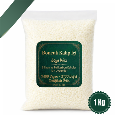 Boncuk Soya Wax 1 Kg. - Kalıp İçi (PY2092)