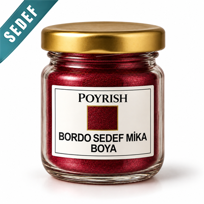 Bordo Sedef Mika Boya 10 Gr.
