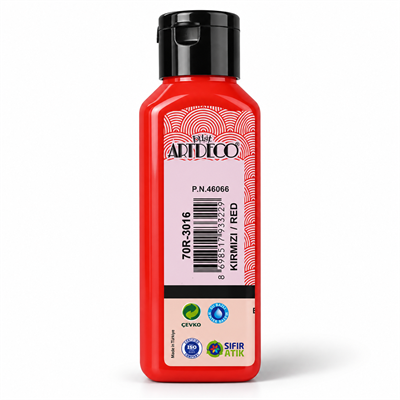 Kırmızı Akrilik Boya 140 ml.