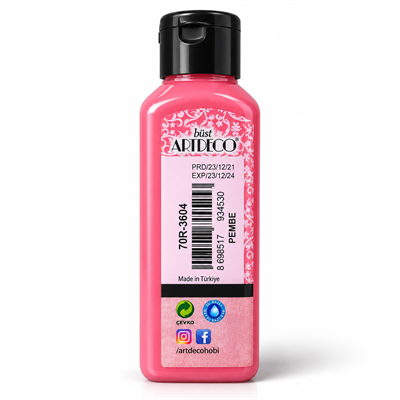 Pembe Akrilik Boya 140 ml.