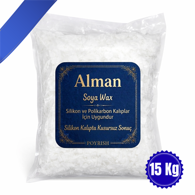 Soya Wax Alman Rendeli 15 Kg. (PY2095)