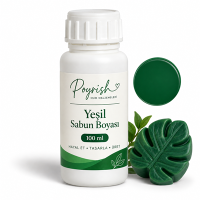Yeşil Sabun Boyası 100 ml.