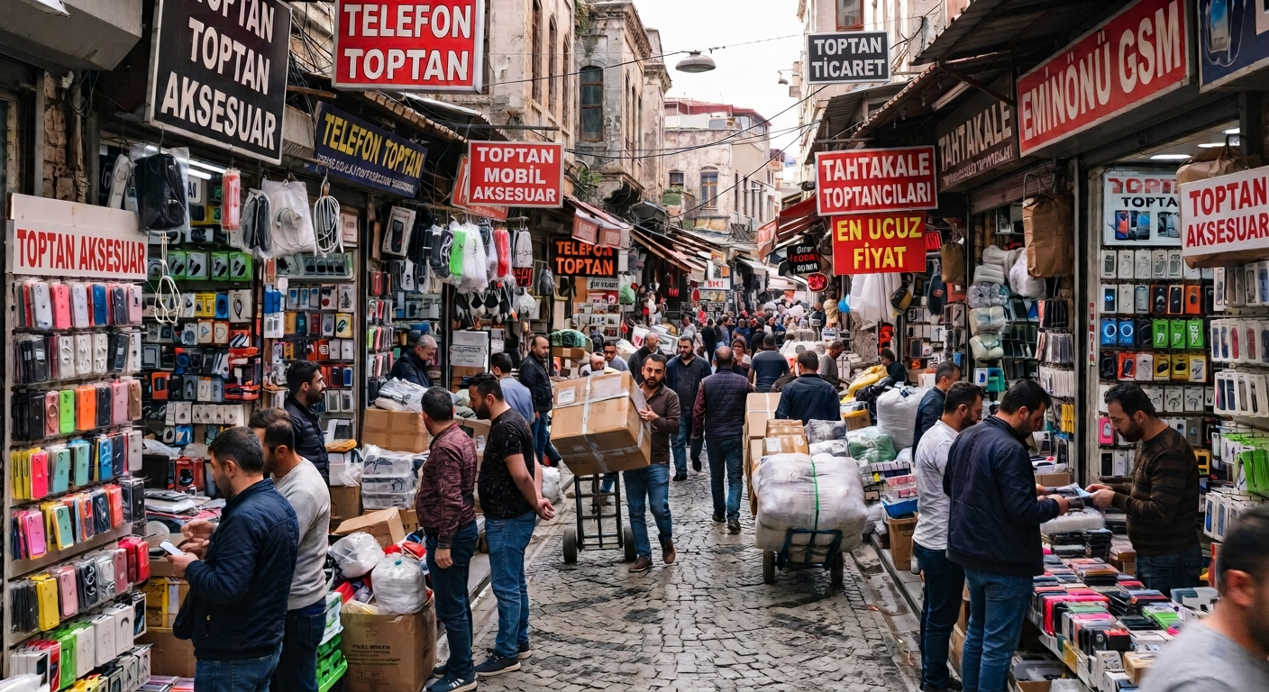 Eminönü ve Tahtakale Telefon Aksesuar Toptancıları
