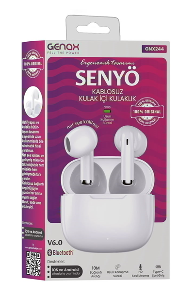 Toptan Bluetooth V6.0 TWS Kablosuz Kulak İçi Kulaklık