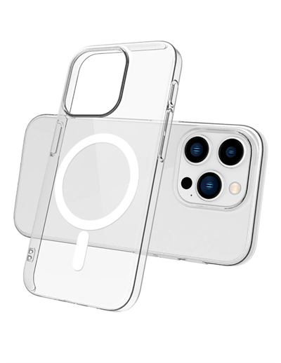 Toptan İphone 11 MagSafe Uyumlu İnce Şeffaf Mika Kılıf