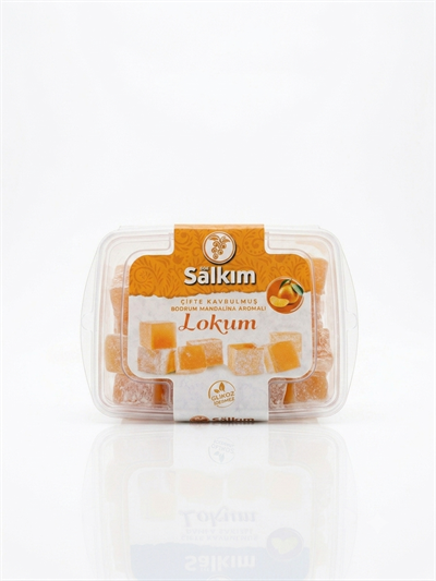 Çifte Kavrulmuş Bodrum Mandalina Aromalı Lokum