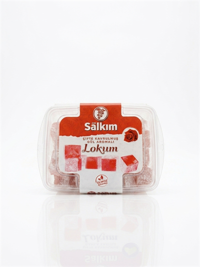 Çifte Kavrulmuş Gül Aromalı Lokum (194gr)