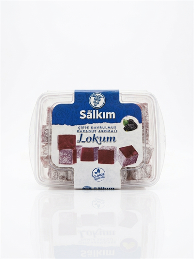 Çifte Kavrulmuş Karadut Aromalı Lokum (194gr)