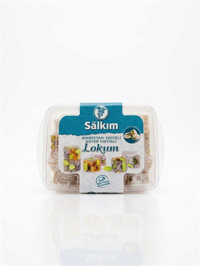 Hindistan Cevizli Antep Fıstıklı Lokum (194gr)