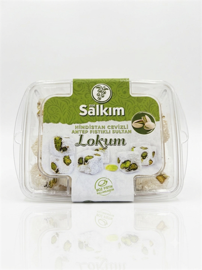 Hindistan Cevizli Antep Fıstıklı Sultan Lokum (194g)