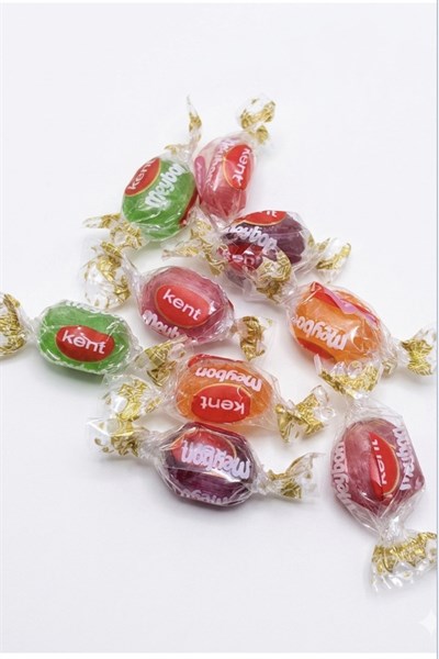 Kent Meybon Karışık Meyveli Sert Bonbon Şeker (1kg)