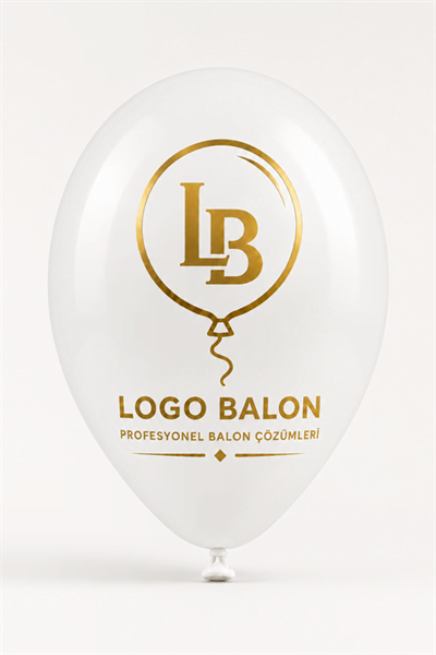 Baskılı Reklam Balonu 1+0 Tek Yüz Tek Renk Baskılı