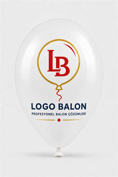 Baskılı Reklam Balonu 3+0 Tek Yüz 3 Renk Baskılı