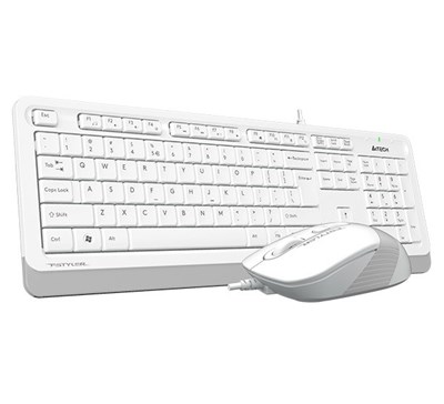 A4-Tech Kablolu Set Beyaz (F1010-B)