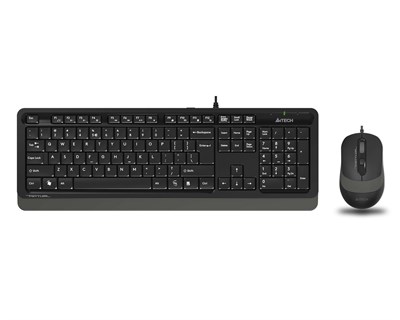 A4-Tech Kablolu Set Gri (F1010-G)