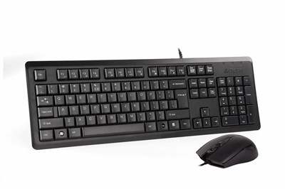 A4-Tech Kablolu Set Siyah (KR-9276)