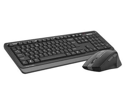 A4-Tech Kablosuz Set Gri (FG1035)