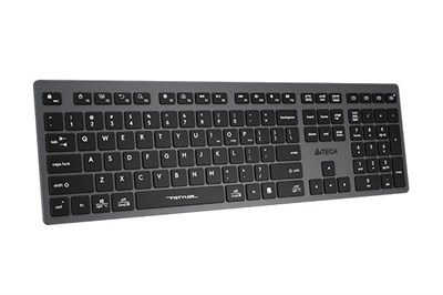 A4-Tech Şarjlı Bluetooth Klavye Gri (FBX50C)