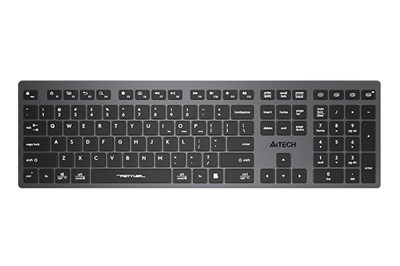 A4-Tech Şarjlı Bluetooth Klavye Gri (FBX50C)