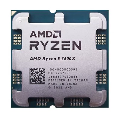 Amd Ryzen 5 7600X AM5Pin 105W Fansız (Tray)