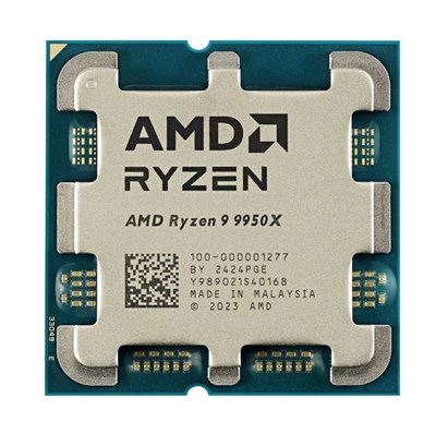 Amd Ryzen 9 9950X AM5Pin 170W Fansız (Tray)