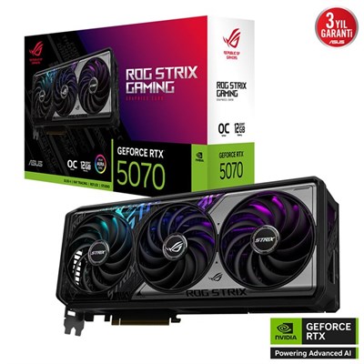 Asus GeForce RTX 5070 12G ROG Strix OC GD7 192Bit