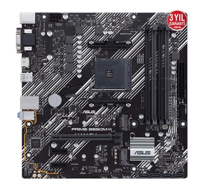 Asus Prime B550M-K ARGB AM4 Ryzen DDR4 Hdmi Dp