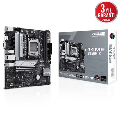 Asus Prime B650M-K AM5 Ryzen D5 Vga Hdmi