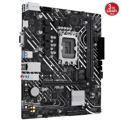 Asus Prime H610M-K D5 1700P Vga Hdmi