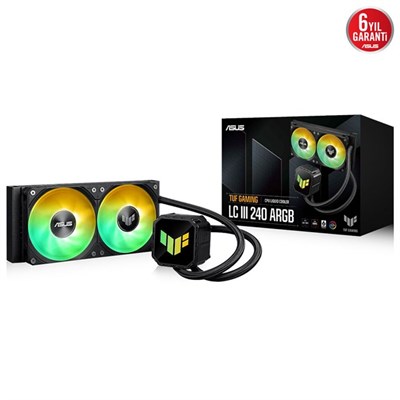 Asus TUF Gaming LC III 240 mm ARGB Sıvı Soğutucu