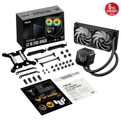 Asus TUF Gaming LC III 240 mm ARGB Sıvı Soğutucu