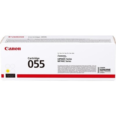 Canon CRG-055 Y Sarı Toner Kartuş