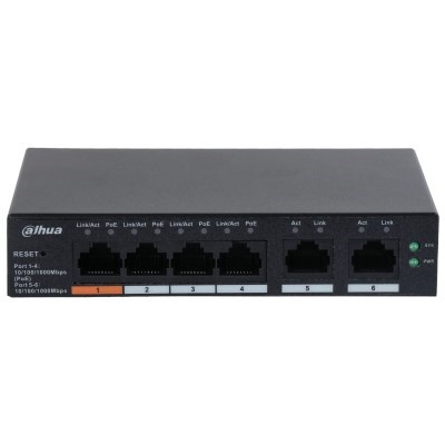 Dahua 4Port Gigabit PoE 60W(CS4006-4GT-60)