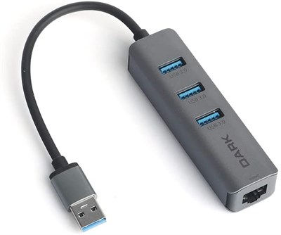 Dark DK-AC-USB332GL USB3.0 to 3xUSB3.0+RJ45 Çevrci
