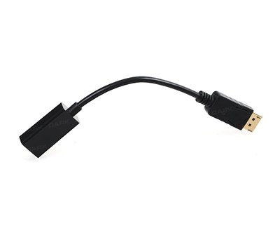 Dark DisplayPort to HDMI Dişi Kablo 4K