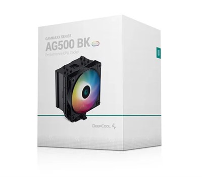 DeepCool 120mm ARGB Hava Soğutucu AG500-BK-ARGB-V2